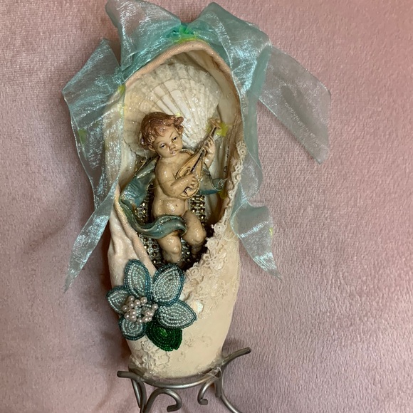 Handmade Angel in Pointe Shoe